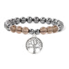 Natuurlijk Kristal Levensboom Armband - Mila