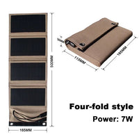 Vardi Dante™ Solar Fold | Opvouwbare zonnepaneel powerbank