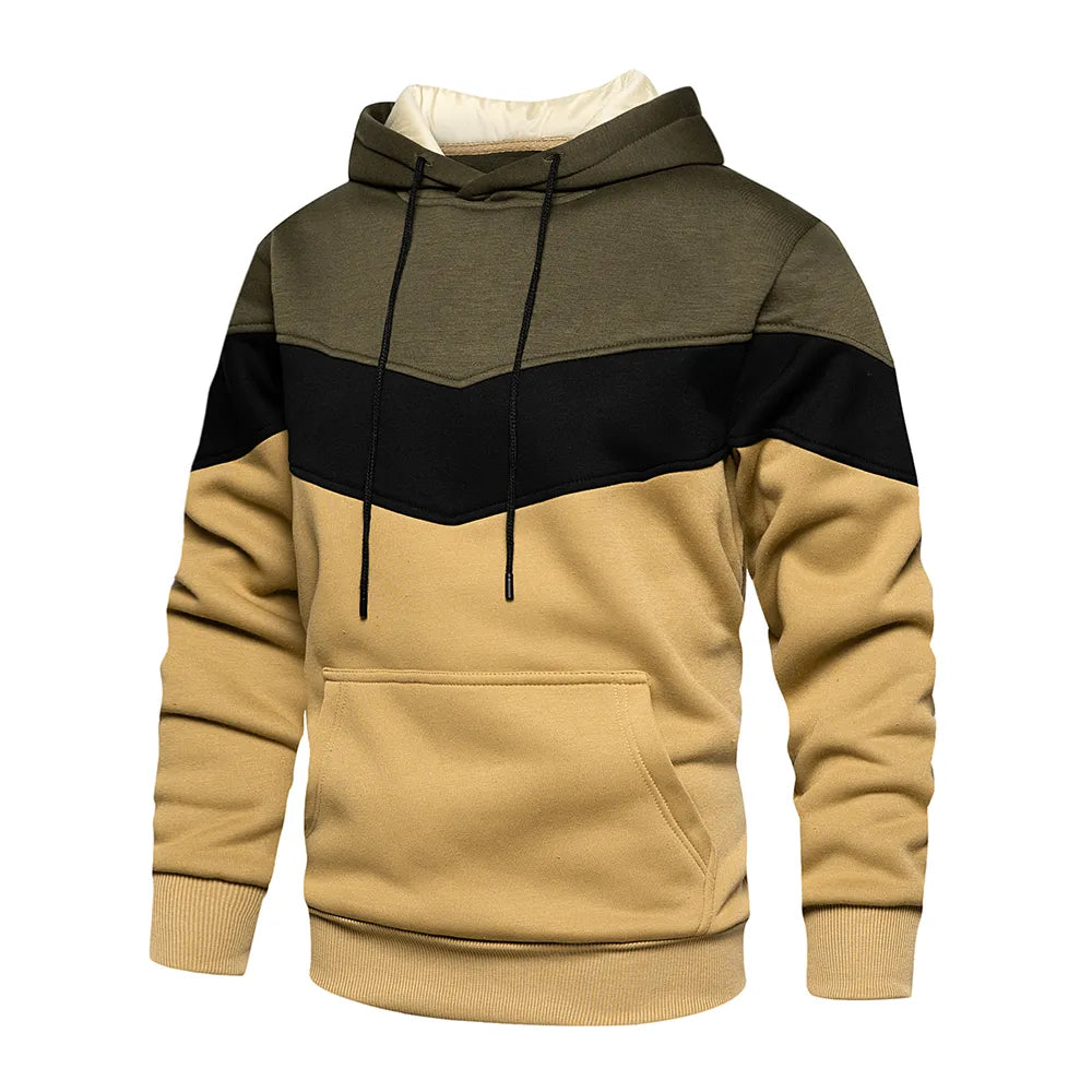 Vardi Dante™ Patchwork Hoodie | Warme fleece-streetwear