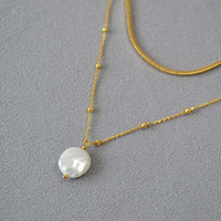 Stijlvolle Barok Parelketting - Isaline