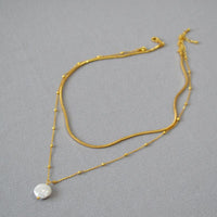 Stijlvolle Barok Parelketting - Isaline