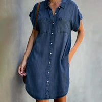 Trendy Denimjurk - Maeve