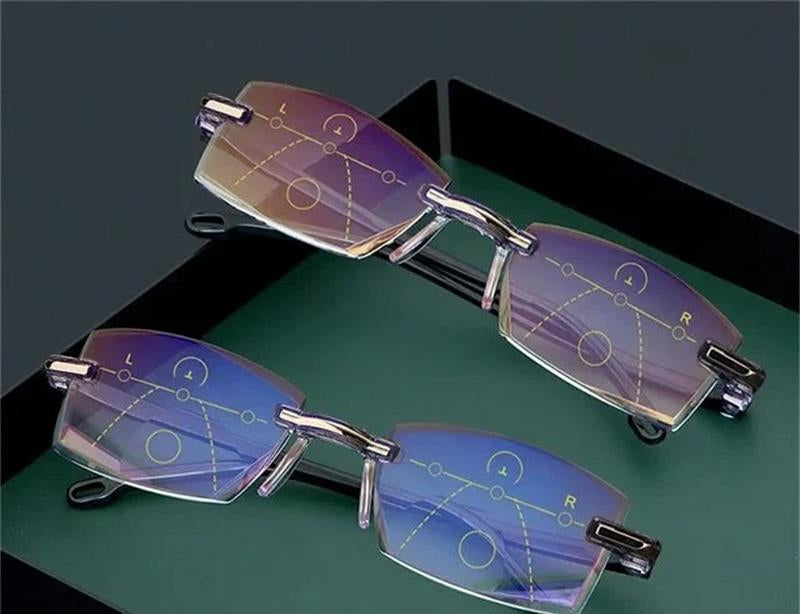 Bril met Blauwlichtfilter en Multifocale Sterkte - VisionGuard