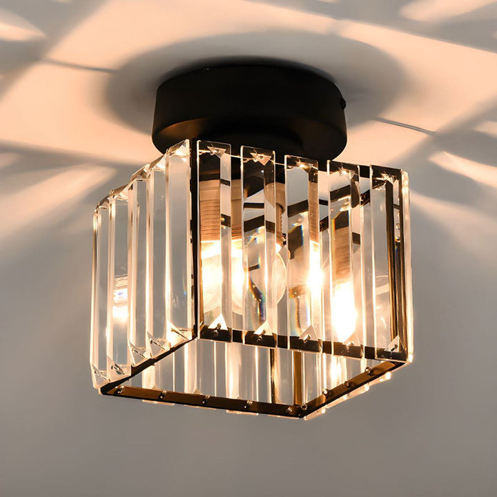 Moderne Kristallen Plafondlamp - CrystalGlow