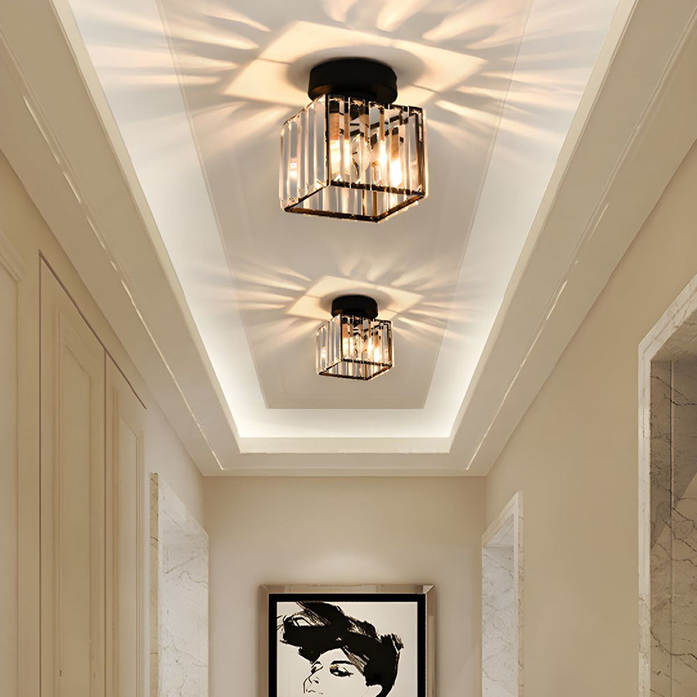 Moderne Kristallen Plafondlamp - CrystalGlow