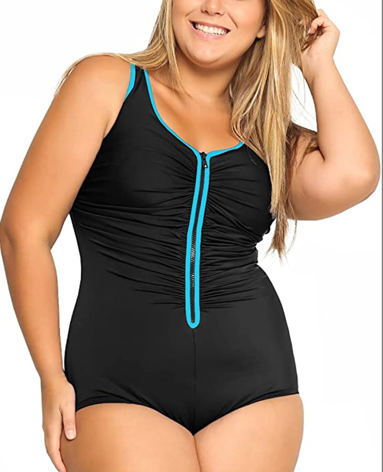 Vardi Dante™ Nova Plus-Size Badpak | Trendy & Flatterend