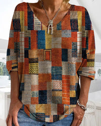 Losvallende Katoenen Dames Top – Amira