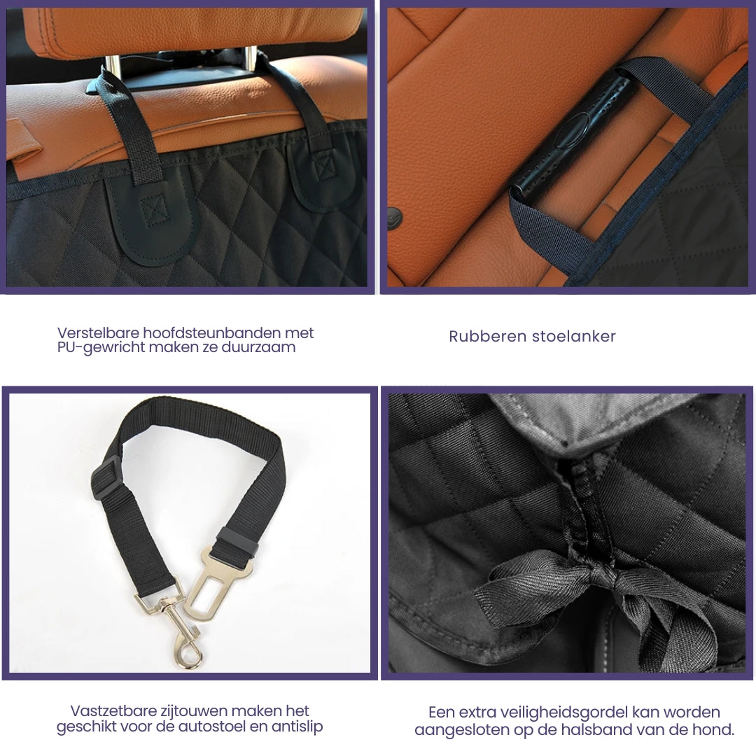 Waterdichte Honden Autostoelhoes - PawShield
