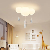 Kinder Plafondlamp met Beer en Ballon - CloudBear