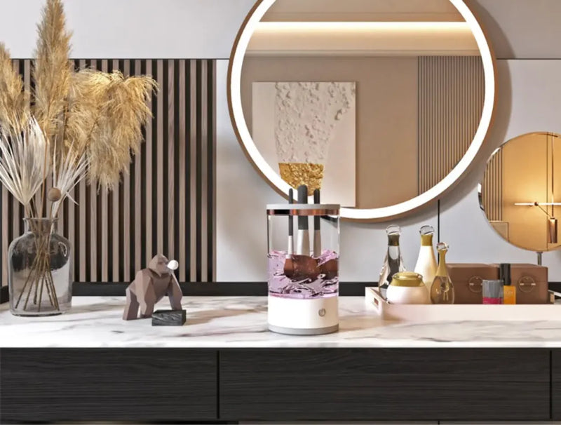 Automatische Make-upborstelreiniger – Brusha