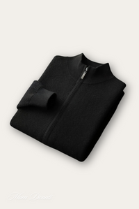 Komfortowy wełniany męski sweter - Elias