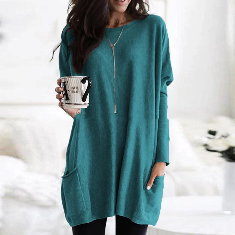 Trendy Tuniek met Lange Mouwen - Celina