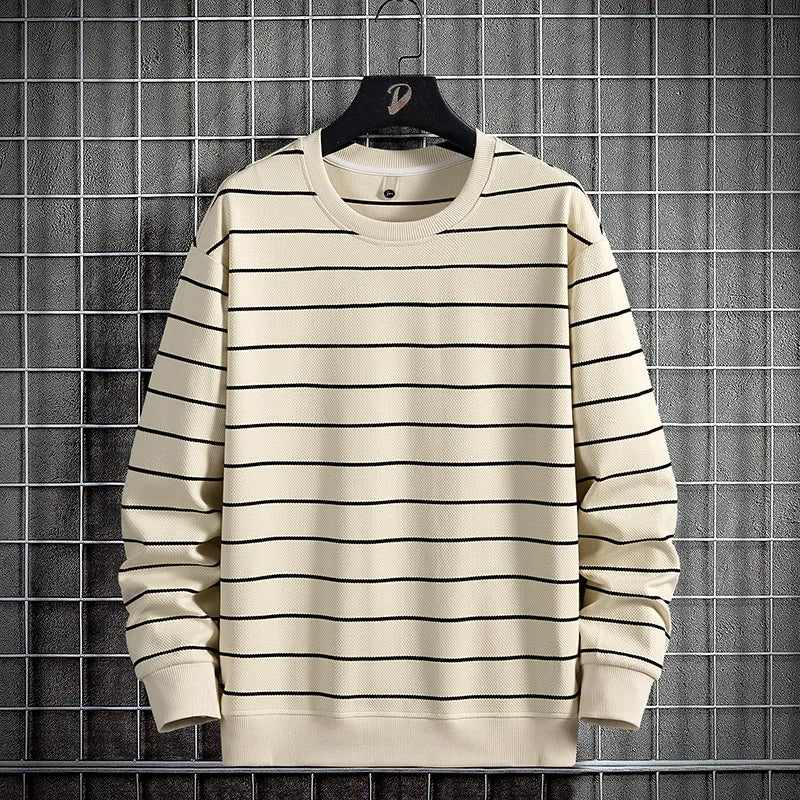 Vardi Dante™ Noah Stripe Sweatshirt | Gestreepte en stijlvolle trui