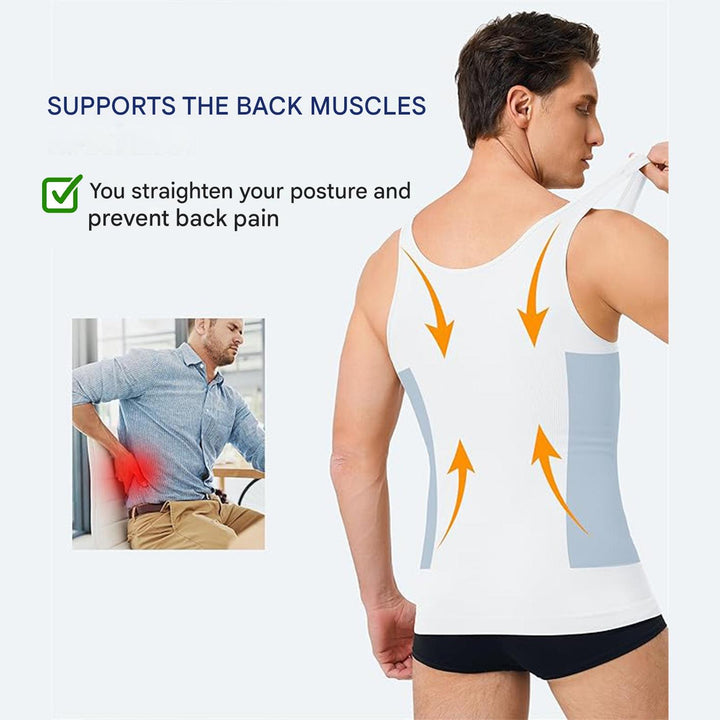 Corrigerend Herenhemd met Shaping Effect – Noah