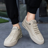 Heren Sneaker van Geperforeerd Leer met Lichtgewicht Constructie – Ethan