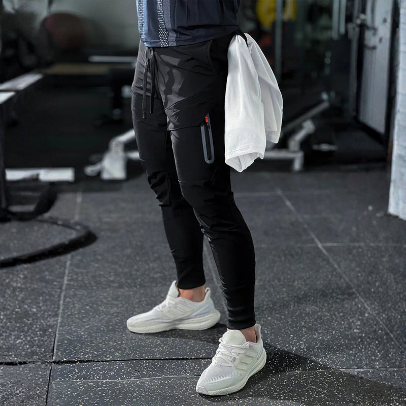 Heren Sportbroek met Stretch en Zakken – Dario