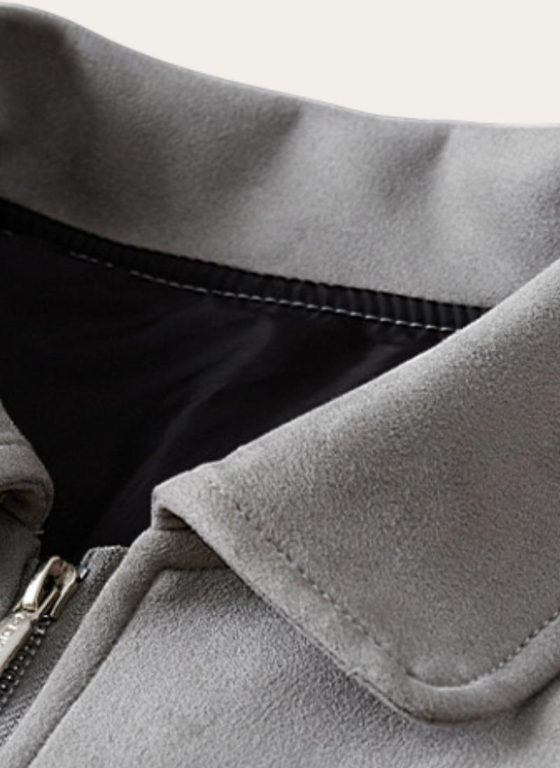 Trendy Grijze Herenjas – Matteo