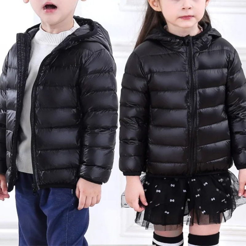 Kinderen Regenjas waterdicht in dons stijl met cartoon-design – Miro