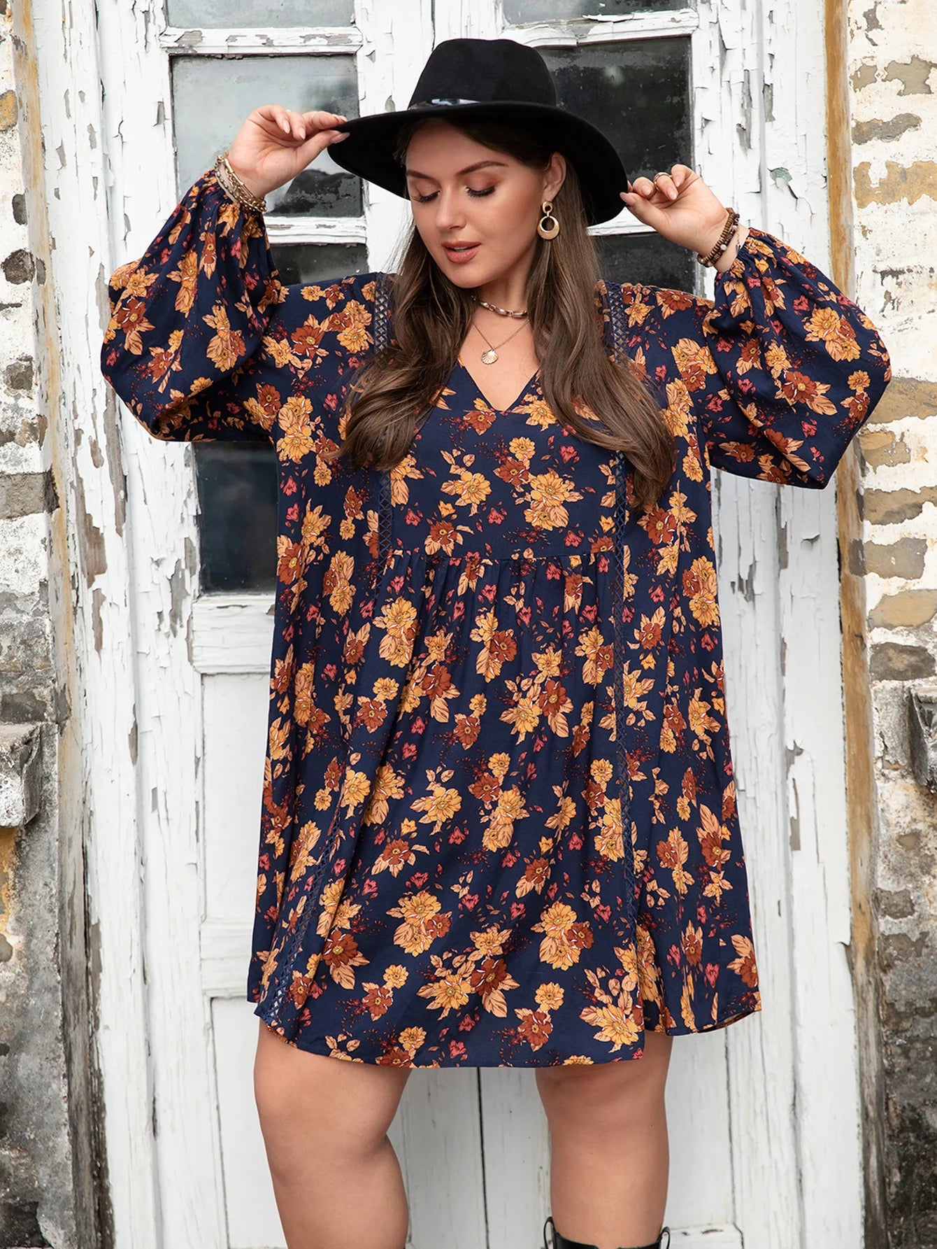 Vardi Dante™ Jennifer Plus-Size Zomerjurk | Rustiek & Casual