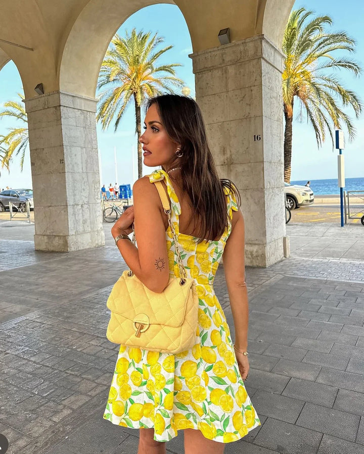 Zomerjurk met Citroenprint – Lianne