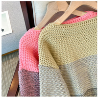 Oversized Dames Trui met Patchwork-Design – Melina