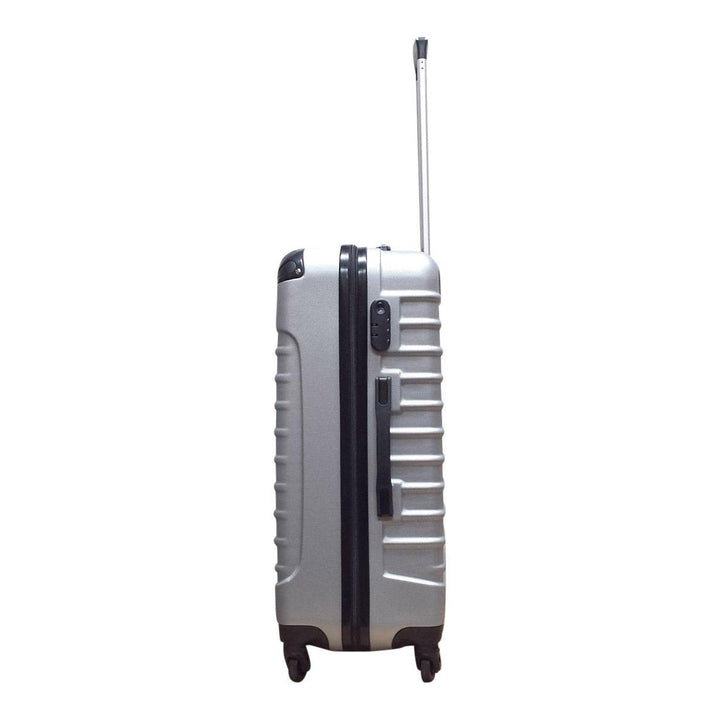 2-Delige Hardshell Kofferset – Milano Zilver