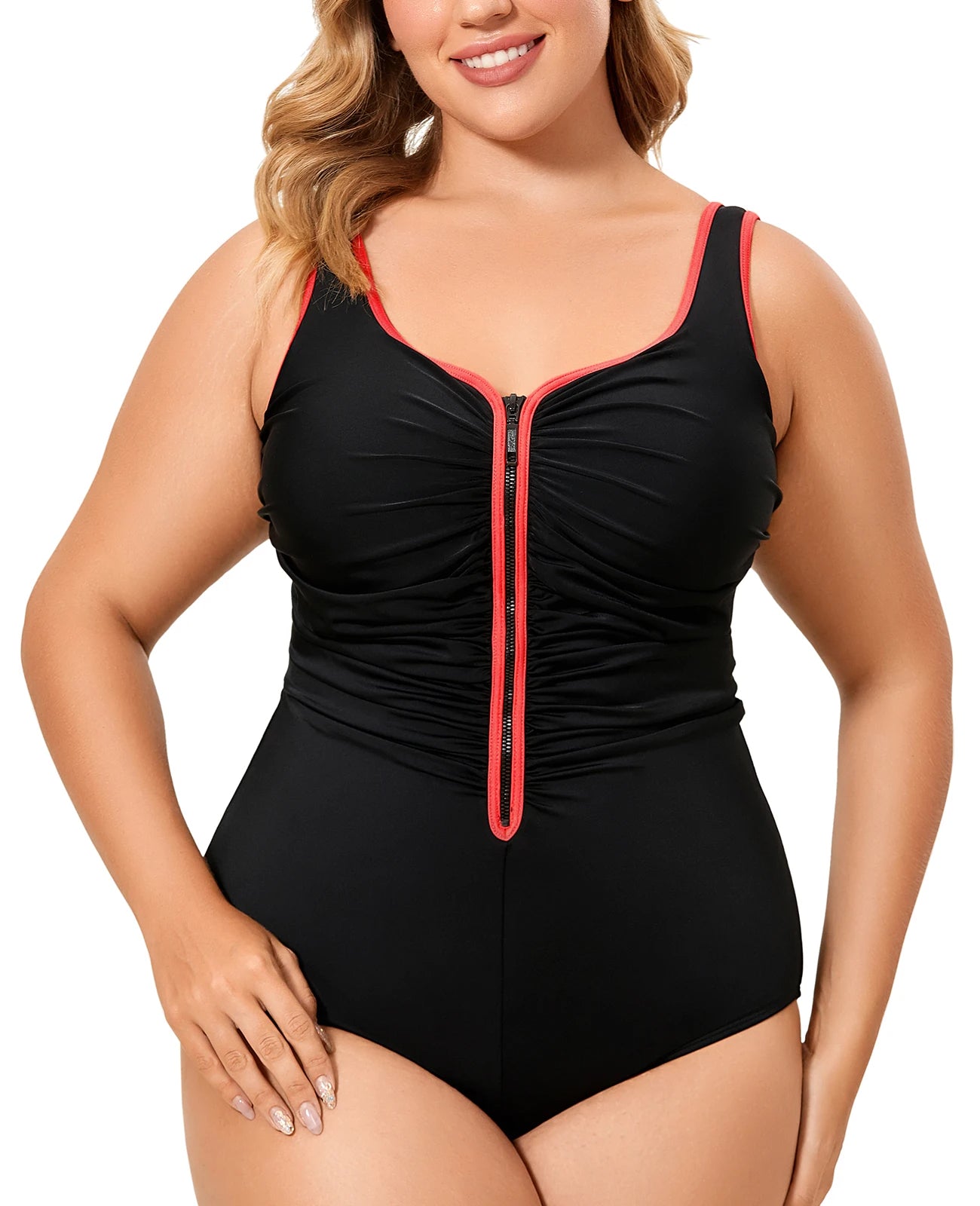 Vardi Dante™ Nova Plus-Size Badpak | Trendy & Flatterend