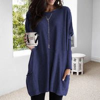 Oversized Dames Trui met Zakken – Yara