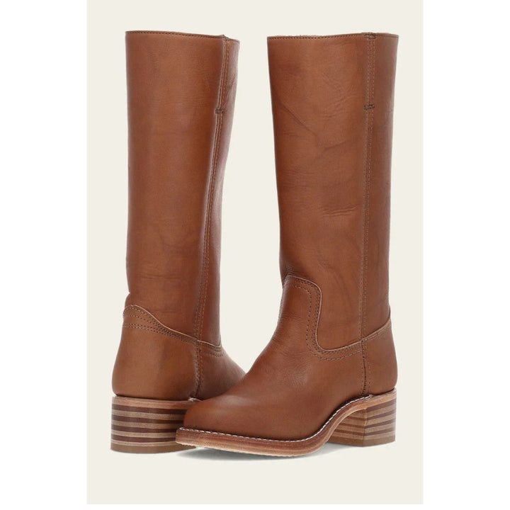 Skórzane jesienne kozaki damskie – Naomi