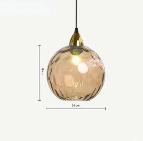 Glazen Bol Hanglamp - LumiSphere