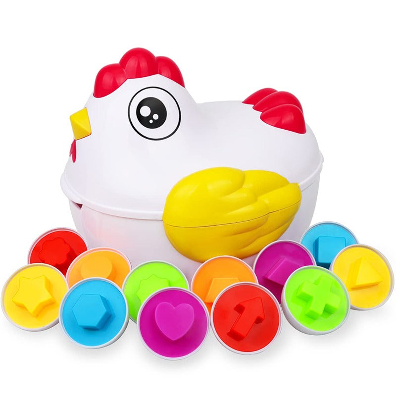 Creatieve Eierenpuzzel voor Kinderen - EggCiting Puzzelset