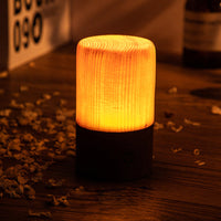 Stijlvolle LED Tafellamp - WoodGlow