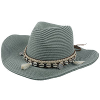 Lichte zomerhoed met schelpen en kwastjes – Jasmine