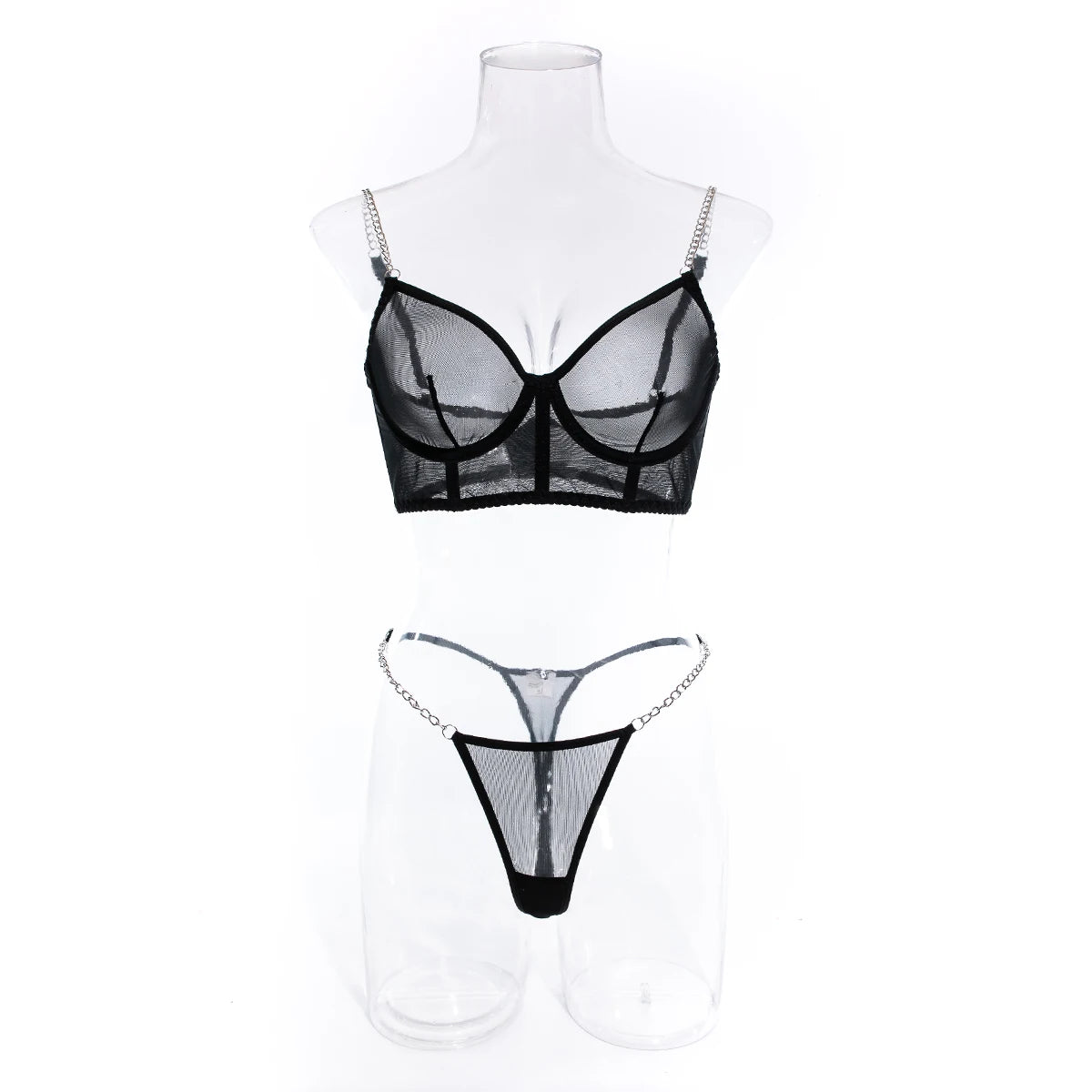 Vardi Dante™ Valeria Lingerieset | Transparant & Sexy