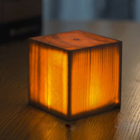 Stijlvolle LED Tafellamp - WoodGlow