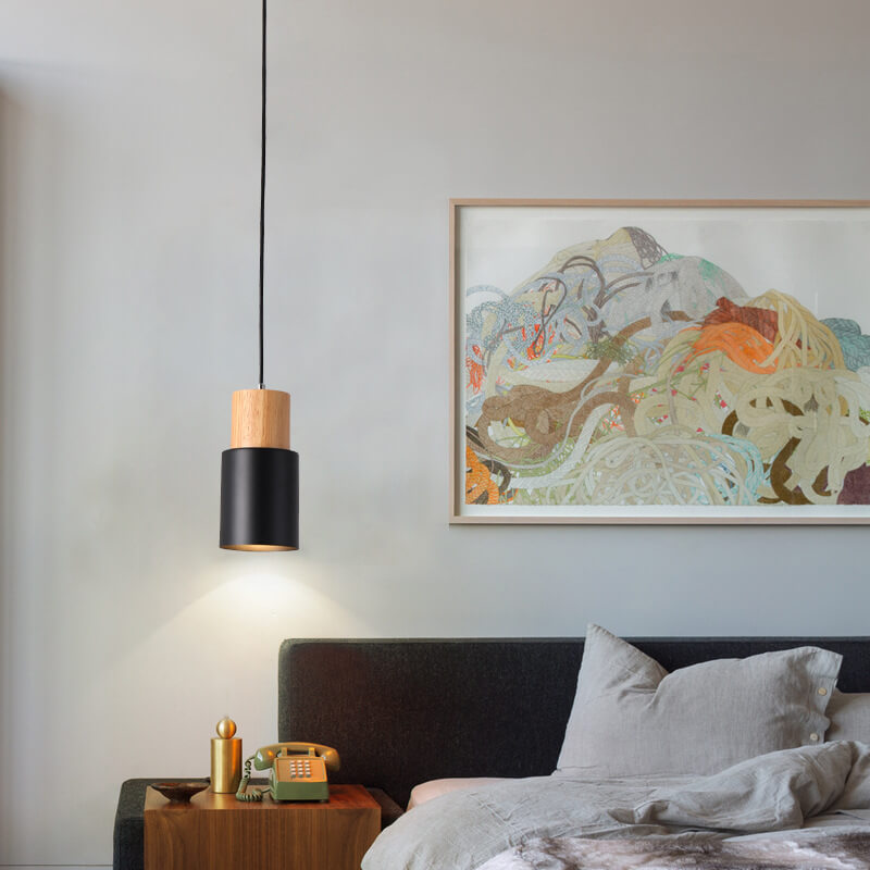 Minimalistische LED Cilinder Hanglamp - NordicGlow
