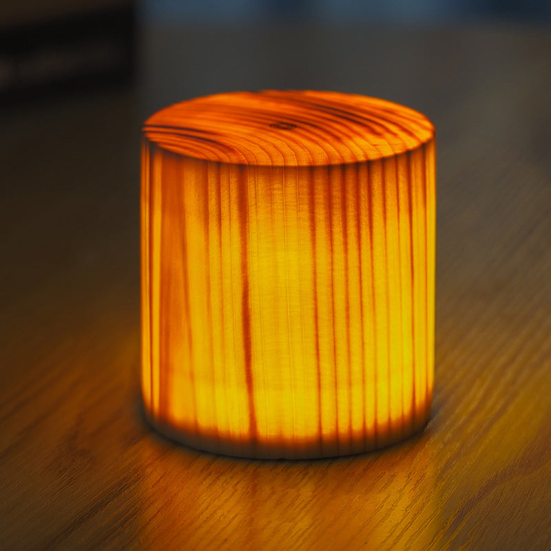 Stijlvolle LED Tafellamp - WoodGlow