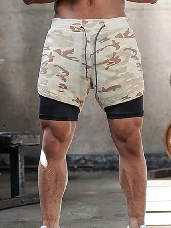 2-in-1 Zomer Sportshorts voor heren – Felix