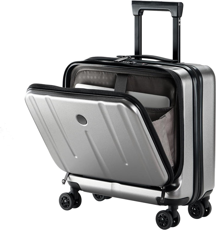 Compacte Hardshell Handbagagekoffer met Laptopcompartimenten en TSA-Slot