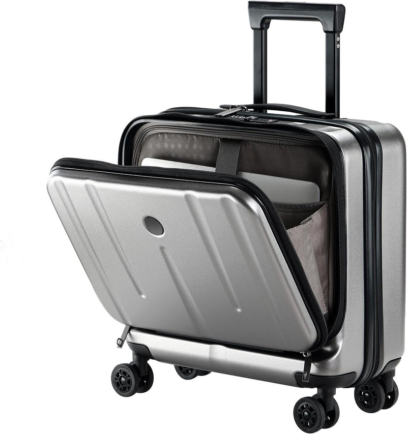 Compacte Hardshell Handbagagekoffer met Laptopcompartimenten en TSA-Slot