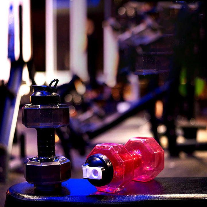 Dumbbell Waterfles voor Fitness en Hydratatie - HydraBell