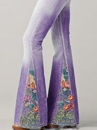 Trendy Flared Dames Jeans - Luna