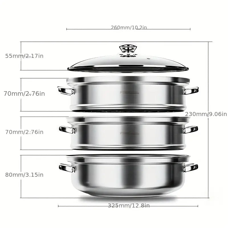 3-Laags Voedselstomer - NutriSteam