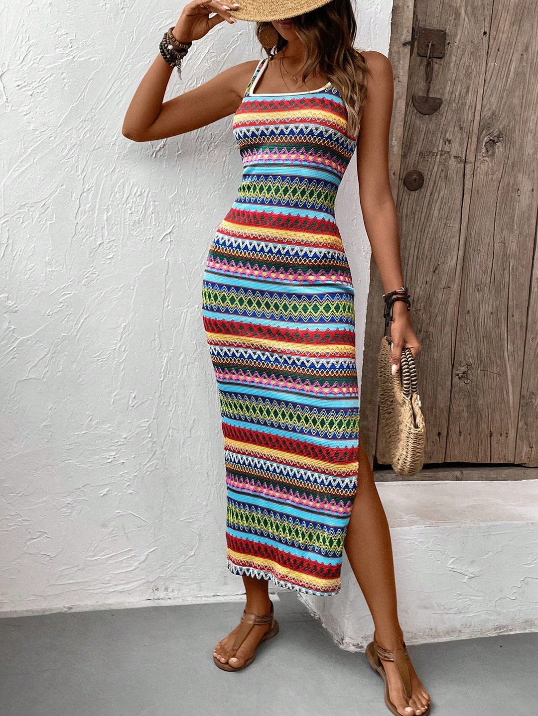 Ibiza-stijl Strandjurk met Bohemian Flair – Solea