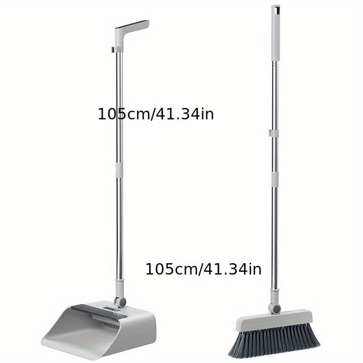 Multifunctionele Bezem en Stoffer Set - SweepMaster