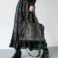 Vintage Leren Handtas - Marisol