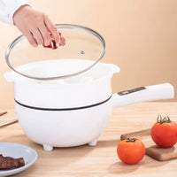 Multifunctionele Elektrische Koekenpan met Stomer - CookEase