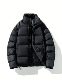 Oversized Fluorescerende Heren Winterjas - Vigoro