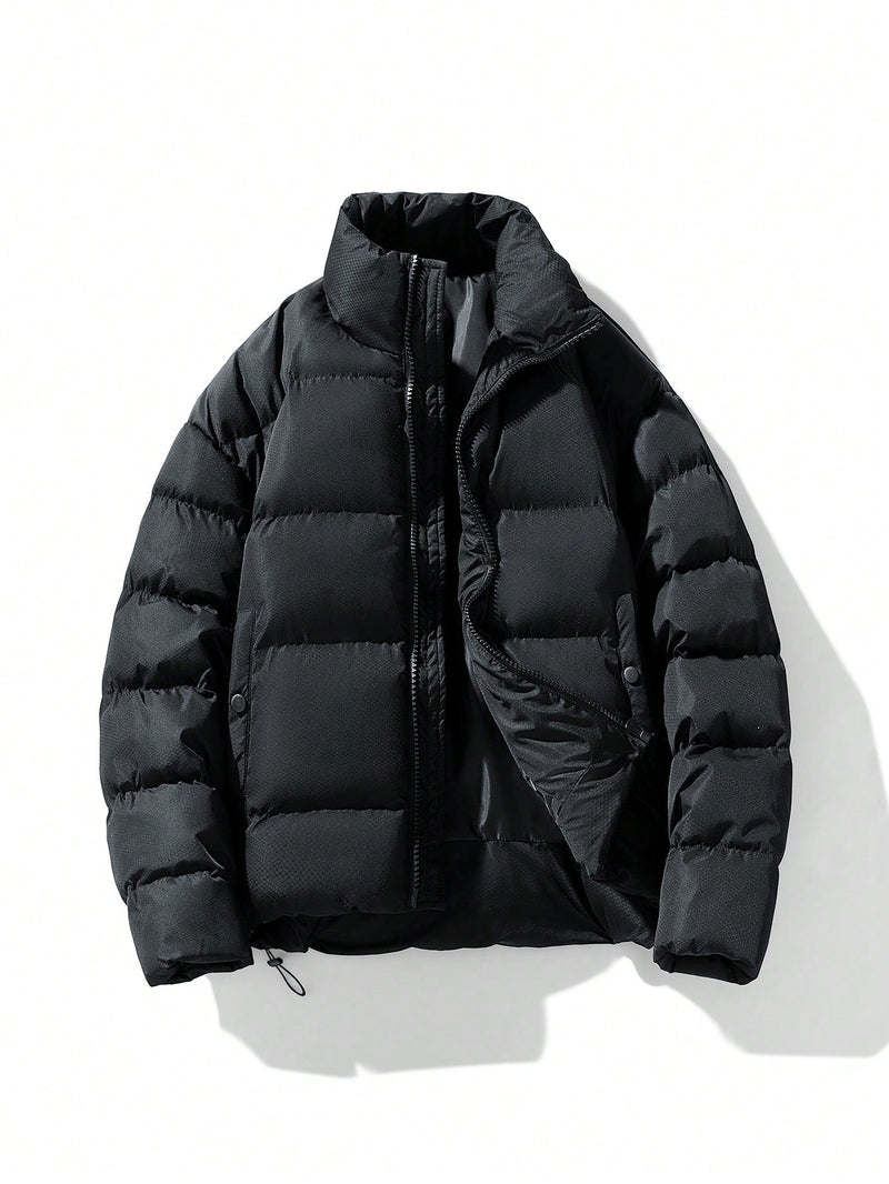 Oversized Fluorescerende Heren Winterjas - Vigoro