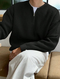 Oversized bluza rozpinana dla mężczyzn - Havron